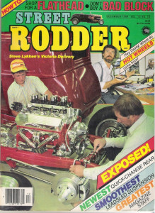 STREET RODDER 1984 DEC - LYKKEN'S VICTORIA DELIVERY, GOOD FLATHEADS, HOT WHEELS